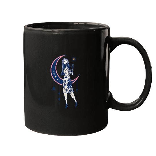 Disney The Nightmare Before Christmas Sally and Moon Mystic Mugs