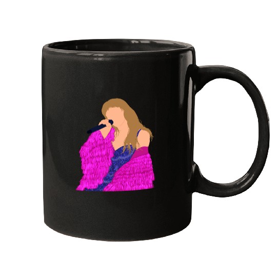 Discover Taylor the eras tour dark pink karma jacket Mugs
