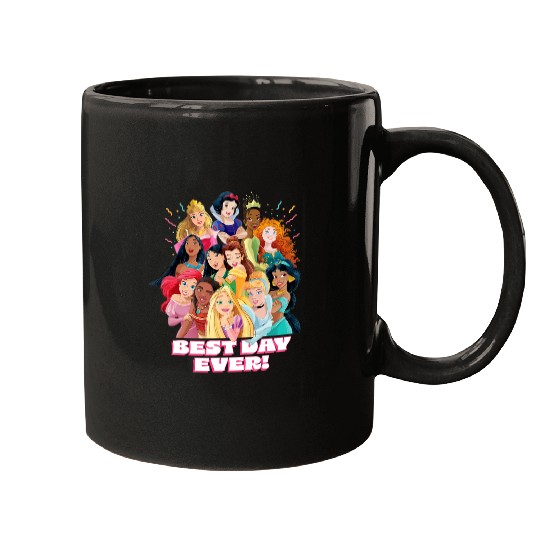 Discover Disney Princess Best Day Ever Friend & Family Trip Matching Mugs