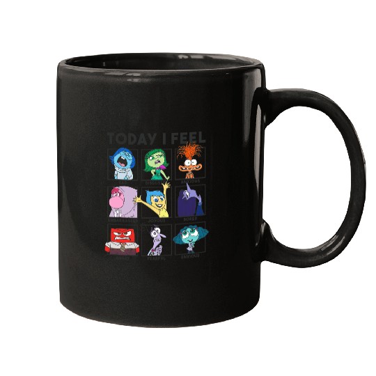 Disney Pixar Inside Out 2 Today I Feel... Emotions Panels Mugs
