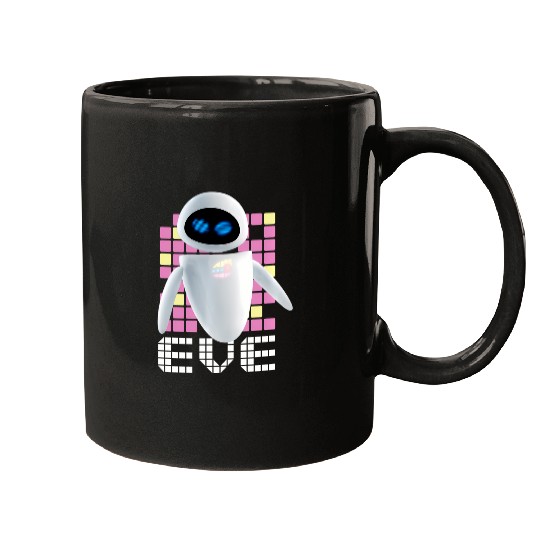 Disney Pixar Wall-E Geometric Eve Mugs