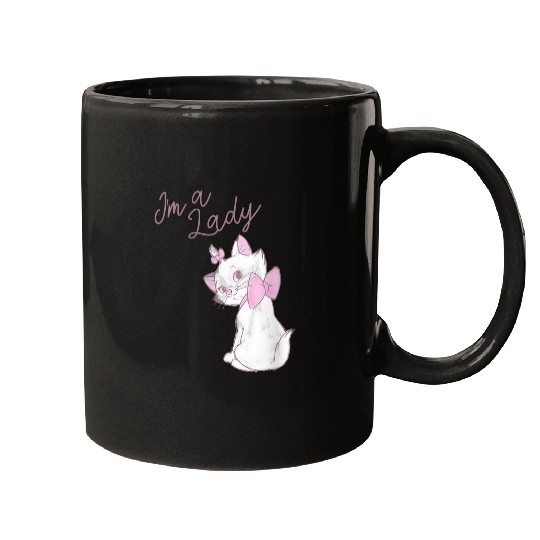 Disney The Aristocats Marie I'm A Lady Text Mugs