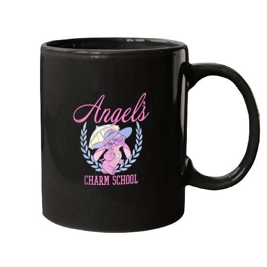 Disneyss Lilo Stitch Angel Charm School Demure College Mugs