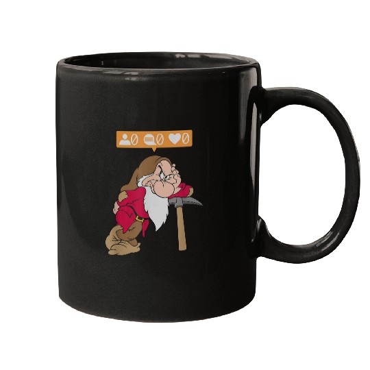 Disneyss Snow White The Seven Dwarfs Grumpy Doesn't Like Mugs