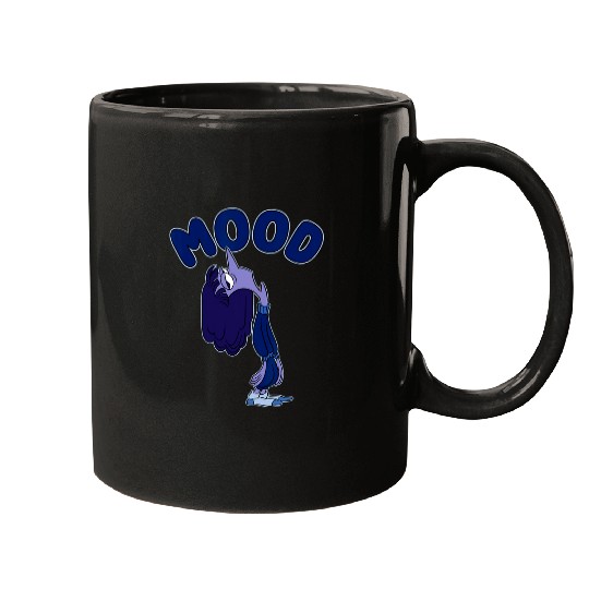 Disney Pixar Inside Out 2 Mood Ennui Bored Retro Shot Mugs