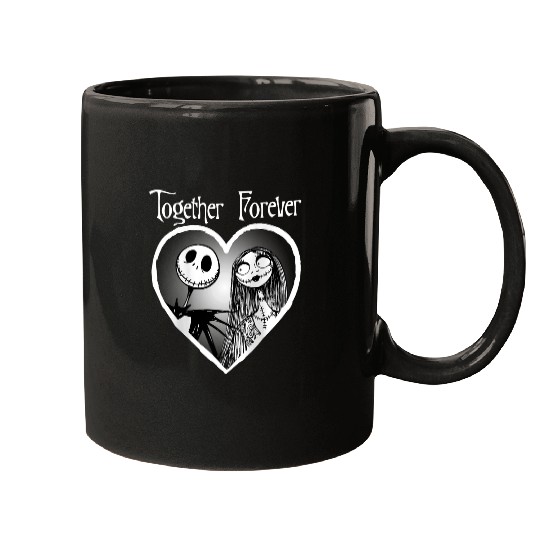 Disneyss Nightmare Before Christmas Drip Heart Mugs