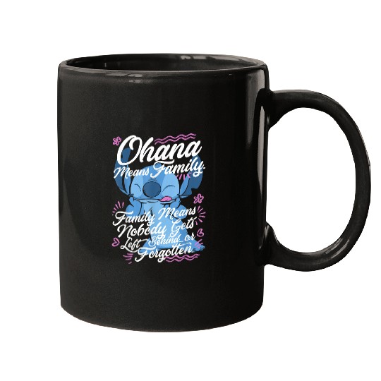 Disneys Lilo Stitch Stitch Day Ohana Means Family Mugs