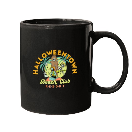 Disneyss The Nightmare Before Christmas Beach Club Resort Mugs