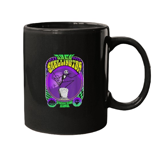 Disneyss Nightmare Before Christmas Retro Jack Skellington Mugs