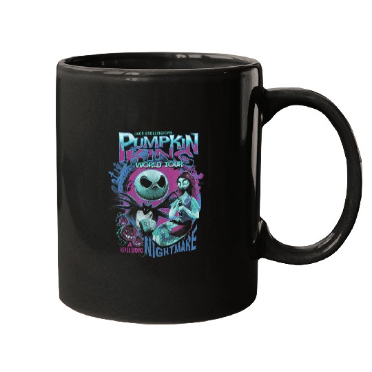 Disneyss The Nightmare Before Christmas Jack And Sally Tour Mugs