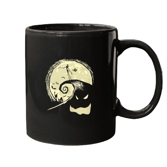 Disneyss The Nightmare Before Christmas Jack And Oogie Boogie Mugs