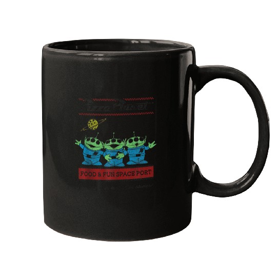 Disneys Pixars toy story Pizza Planets aliens Mugs