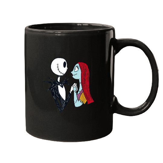 Disneyss The Nightmare Before Christmas Jack And Sally Mugs
