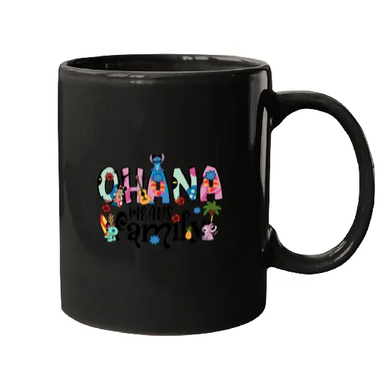 Ohana Means Family Mugs, Ohana Mugs, Disney Mugs