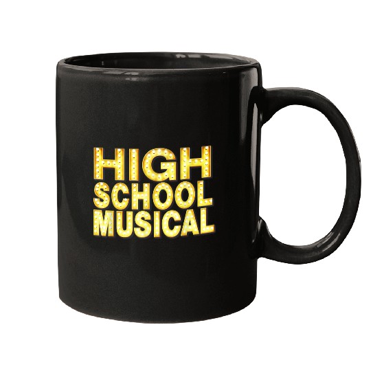 Disneyss Channel  High School Musical Movie Logo Mugs