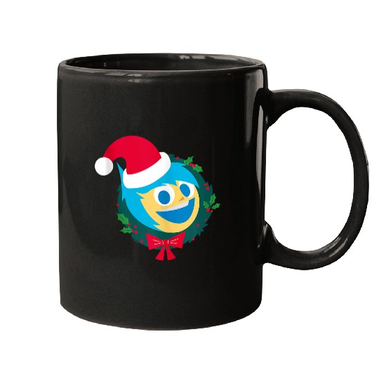 Disneyss And Pixarss Inside Out 2 Santa Joy Christmas Holiday Mugs
