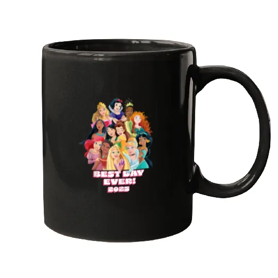 Disneyss Princess Friend Family Matching Best Day Ever 2025 Mugs
