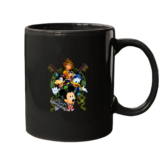 Disneyss Kingdom Hearts Ii Main Characters Toon Team Poster Mugs