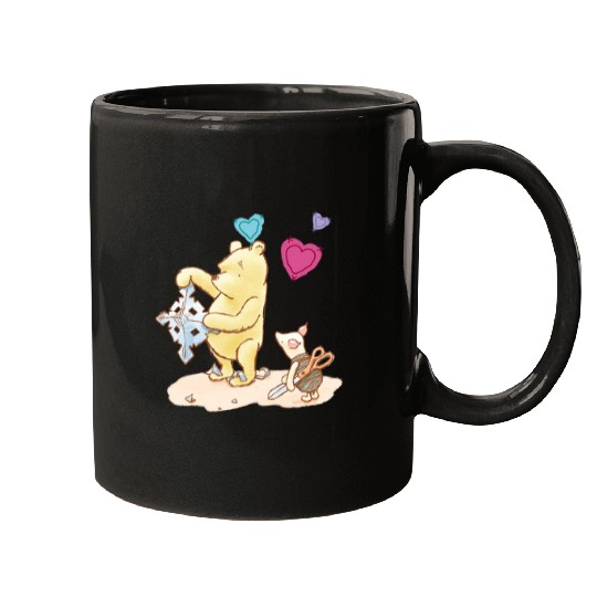 Disneyss Winnie The Pooh Cute Piglet Pooh Made For Us Logo Mugs