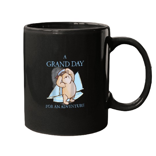 Disneyss Winnie The Pooh A Grand Day For An Adventure Logo Mugs