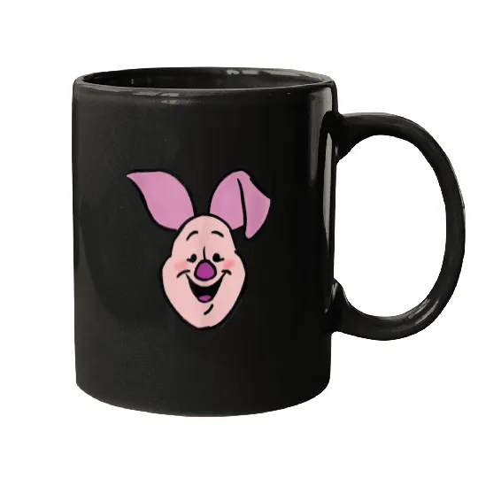 Disneyss Winnie The Pooh Piglet Happy Big Faces Costume Mugs