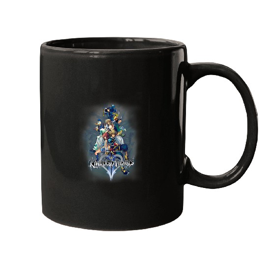 Disneyss Kingdom Hearts Ii Classic Epic Group shots Poster Mugs