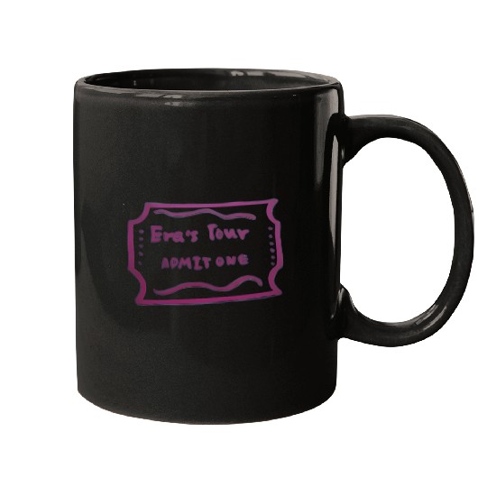 Discover Taylor Eras Tour Ticket Mugs
