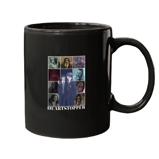 Heartstopper Eras Tour Poster (White Print) Mugs