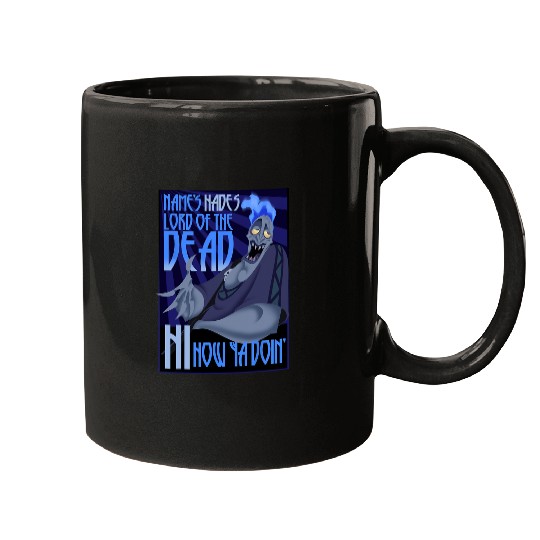Disney Hercules The Name's Hades Quote Graphic Mugs