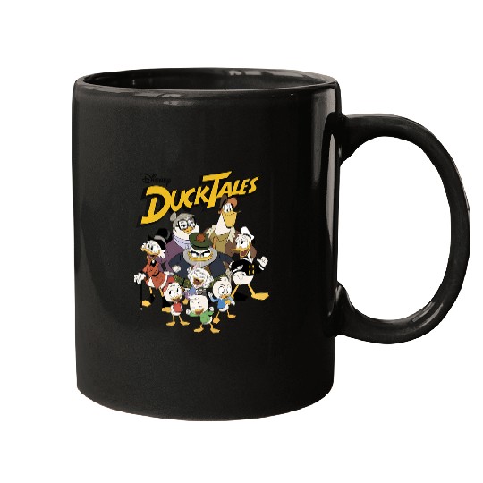 Disney Ducktales Group Shot Logo Mugs