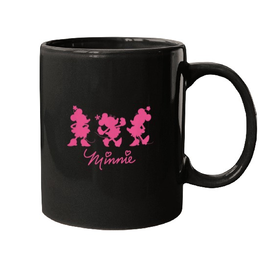 Amazon Essentials Disney Minnie Silhouette Trio Mugs