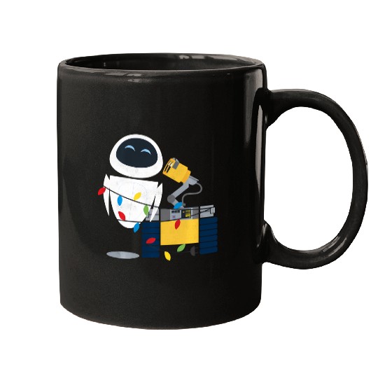 Disney Pixar Wall-E Eve Christmas Light Wrap Mugs