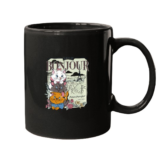 Disney The Aristocats Bonjour Mugs