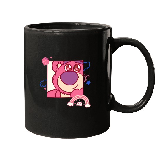Disney and Pixar’s Toy Story Lotso Bear Fluffy Rainbows Cute Mugs
