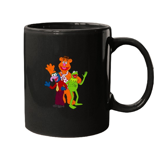 Disney Muppets Trio Kermit, Gonzo, & Fozzie Bear Mugs