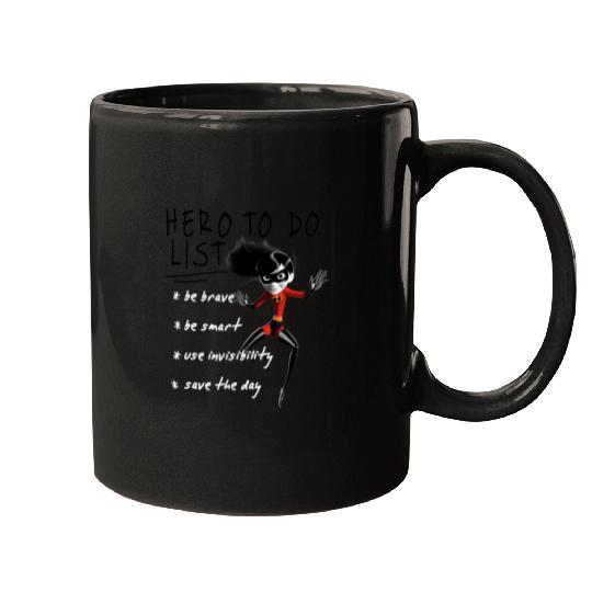 Disney Pixar The Incredibles  Violet Hero To Do List Retro Mugs