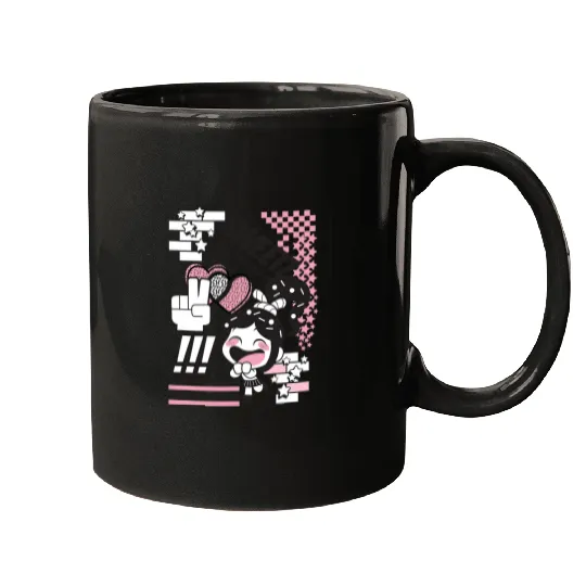 Disney WreckIt Ralph Von Sweetz Vanellope Kawaii Logo Mugs