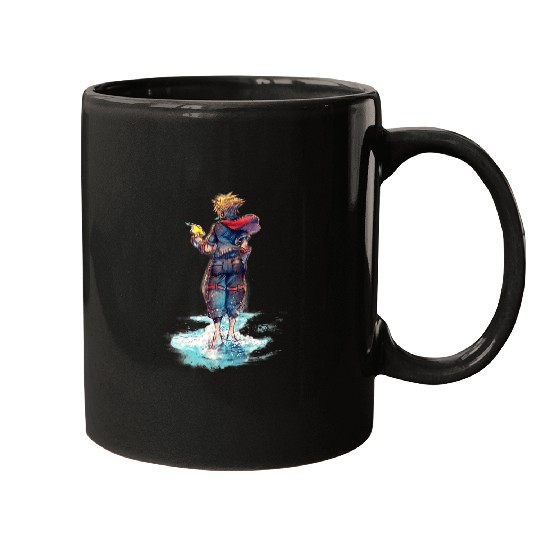 Disney Kingdom Hearts Sora Keyblade Hero Faded Starfish Mugs