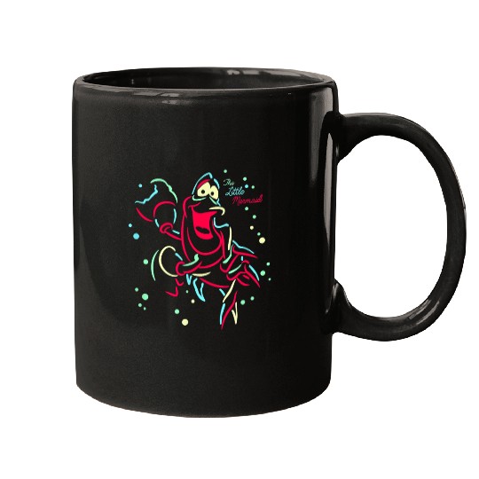 Disney The Little Mermaid Sebastian Crab Lights Mugs