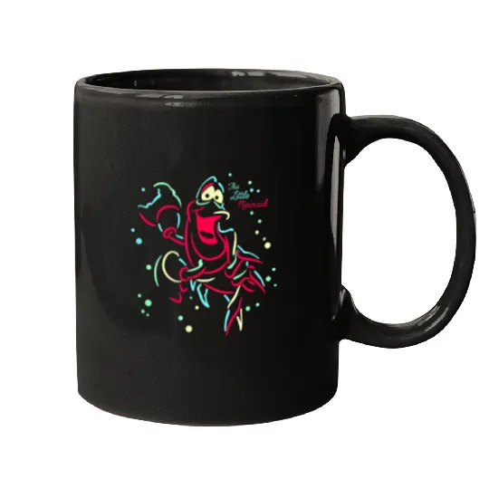 Disney The Little Mermaid Sebastian Crab Lights Mugs
