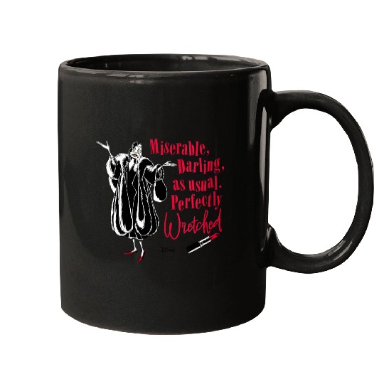 Disneyss 101 Dalmatians Miserable Perfectly Wretched Mugs