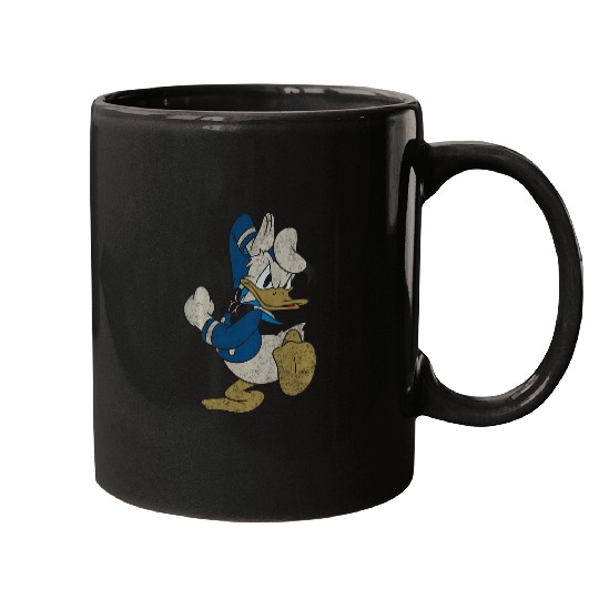 Disney - Vintage Angry Donald Duck Hat Mugs