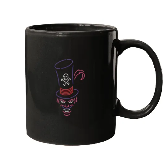 Disneys Dr. Facilier Neon Face Mugs