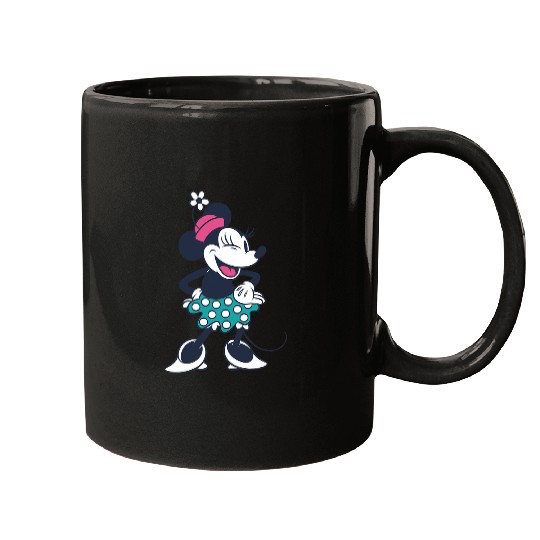 Amazon Essentials Disney Standing and Winking Retro Minnie Mugs