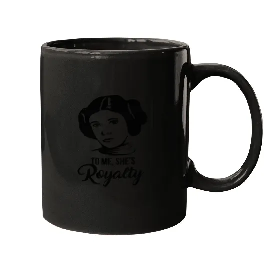 Princess Leia  - To Me, She_s Royalty Star s  - Star s s - Women_s Star s - Leia  - Disney Star s Mugs