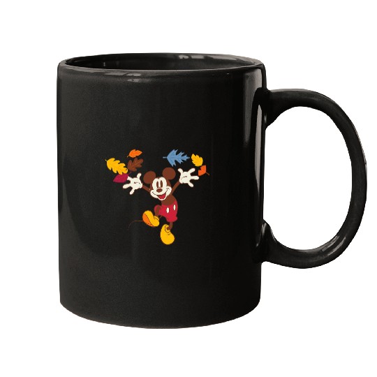 Disney Mickey Mouse Thanksgiving Autumn Fun Mugs