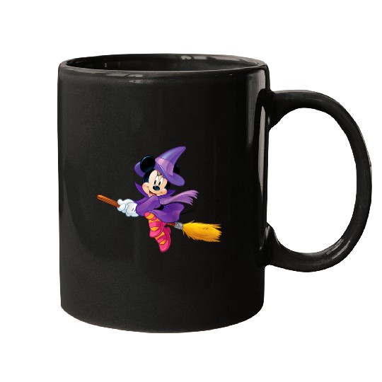 Disneys halloween minnie witch raglan baseball Mugs