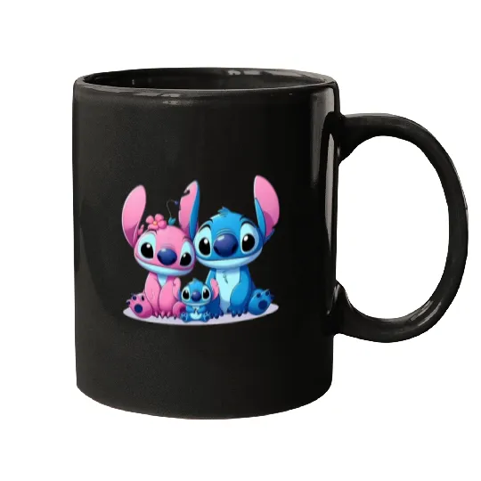 Lilo And Stitch , Stitch Angel , Lilo and Stitch , Funny Stitch, Disney Family Mugs