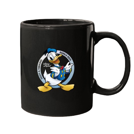 Disneyss Donald Duck 90th Anniversary Feisty Fabulous Legend Mugs