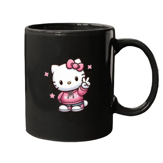 Hello Kitty , Hello Kitty, Hello Kitty , Hello Kitty ,  Disney Family Mugs